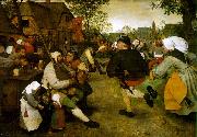 The Peasant Dance fdg BRUEGEL, Pieter the Elder
